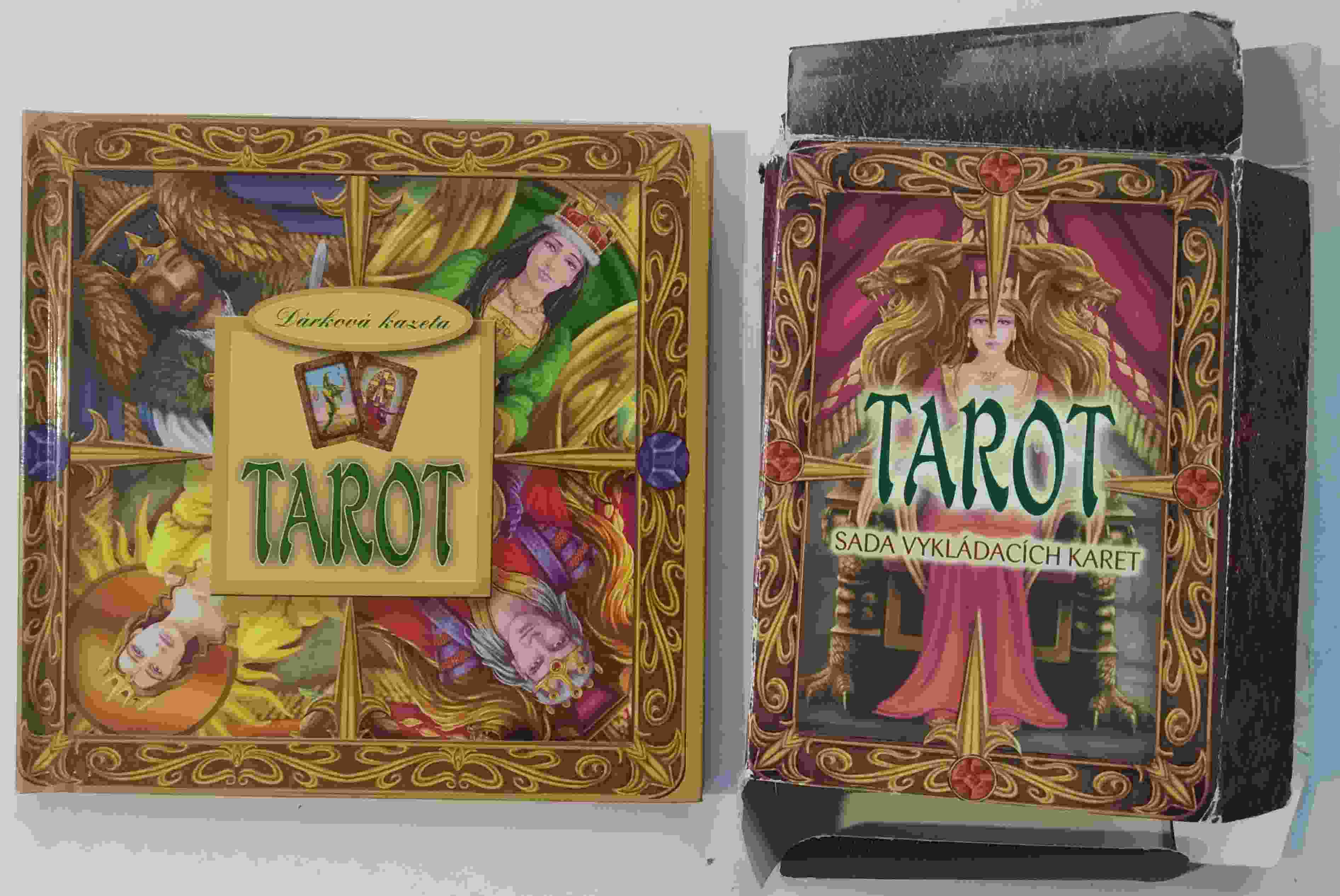 TAROT - Dárková sada + sada vykládacích karet