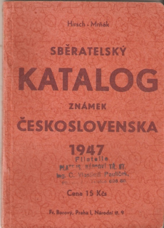 Sběratelský katalog československých známek. Roč. 7.,(1947)