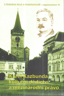 Karel Kazbunda, kulturní dědictví a mezinárodní právo
