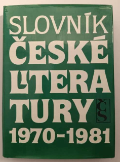 Slovník české literatury 1970-1981